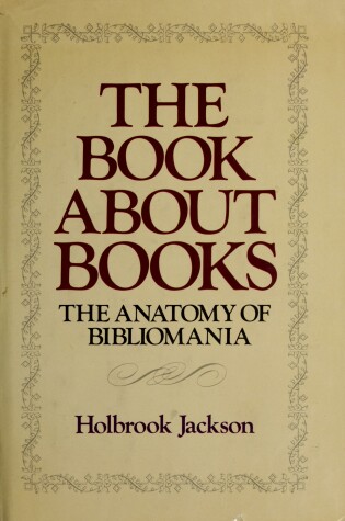 Cover of Book about Books