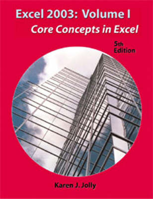 Book cover for Excel 2003 Volume 1