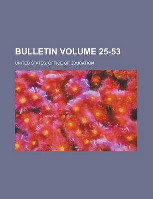 Book cover for Bulletin Volume 25-53