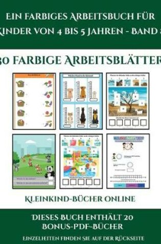 Cover of Kleinkind-Bücher online (Ein farbiges Arbeitsbuch für Kinder von 4 bis 5 Jahren - Band 8)