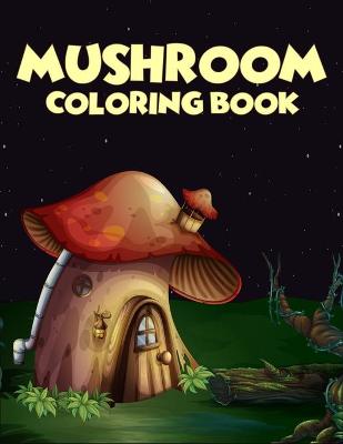 Book cover for Mushroom coloring Book