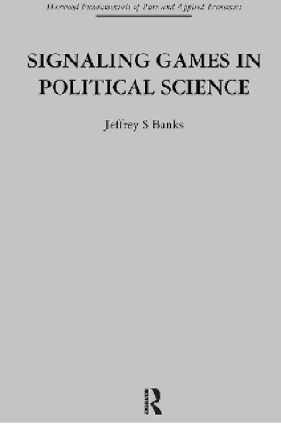 Cover of Signalling Games in Political Science