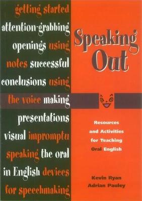 Book cover for Speaking out