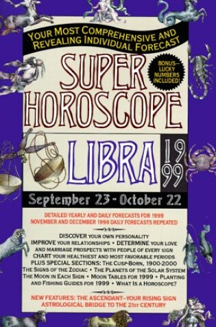 Cover of Super Horoscope: Libra 1999