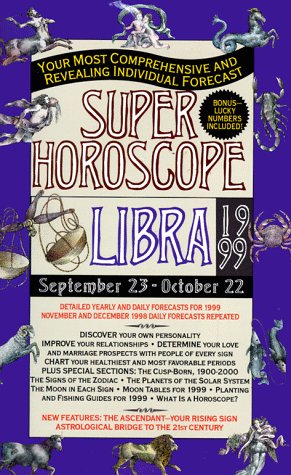 Book cover for Super Horoscope: Libra 1999