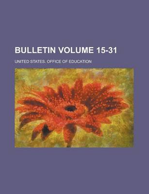 Book cover for Bulletin Volume 15-31