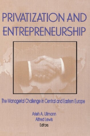 Cover of Privatization and Entrepreneurship
