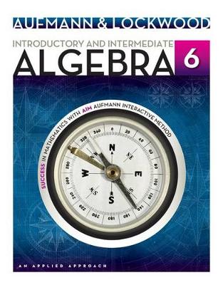 Book cover for Introductory and Intermediate Algebra : An Applied Approach