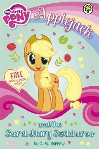 Cover of Applejack and the Secret Diary Switcheroo