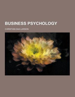 Book cover for Business Psychology