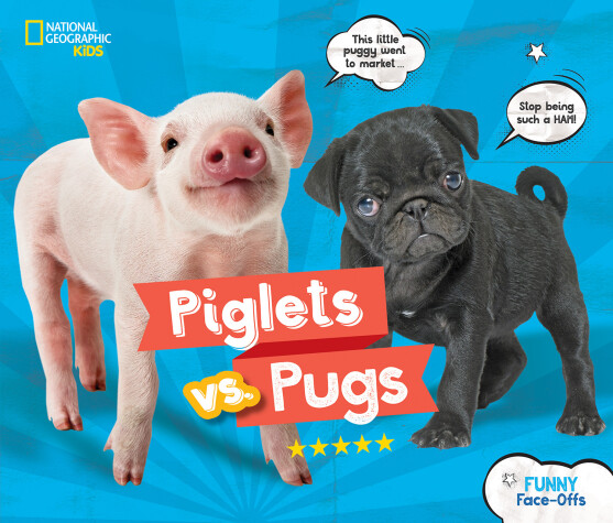 Book cover for Piglets vs. Pugs
