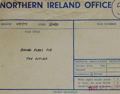 Book cover for Donovan Wylie: Housing Plans for the Future