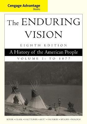 Book cover for Cengage Advantage Series: The Enduring Vision