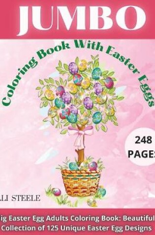 Cover of Jumbo Coloring Book With Easter Eggs