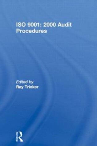 Cover of ISO 9001:2000 Audit Procedures