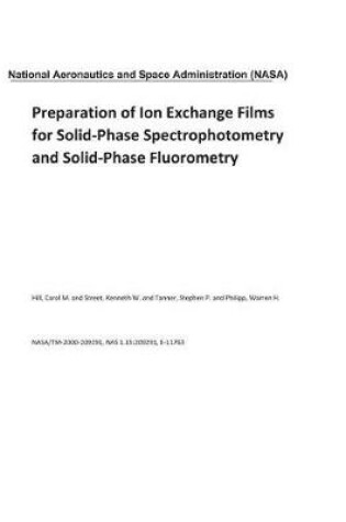 Cover of Preparation of Ion Exchange Films for Solid-Phase Spectrophotometry and Solid-Phase Fluorometry