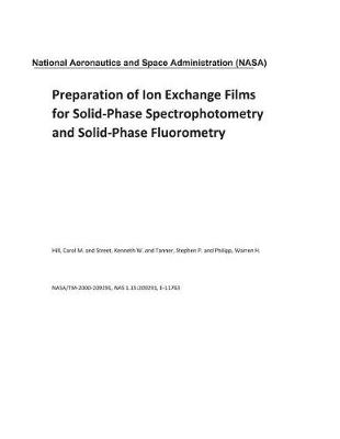 Book cover for Preparation of Ion Exchange Films for Solid-Phase Spectrophotometry and Solid-Phase Fluorometry