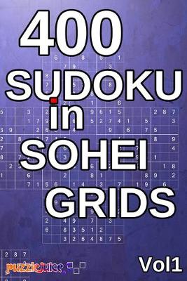 Book cover for 400 Sudoku in Sohei Grids Vol1