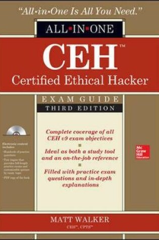 Cover of CEH Certified Ethical Hacker All-in-One Exam Guide, Third Edition