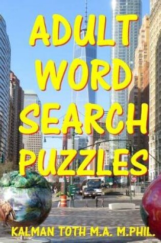 Cover of Adult Word Search Puzzles