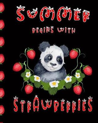 Book cover for Summer Begins With Strawberries