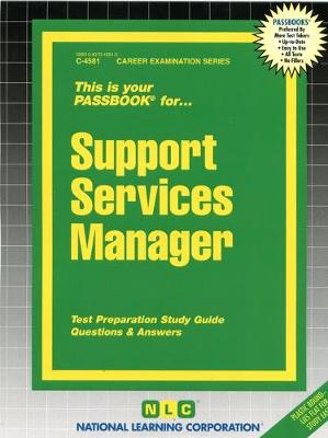 Book cover for Support Services Manager