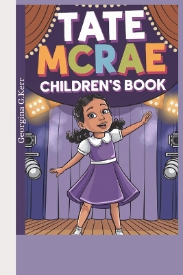 Book cover for Tate McRae Children's Book