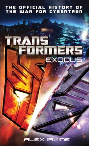 Book cover for Transformers: Exodus