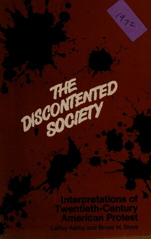 Book cover for Discontented Society