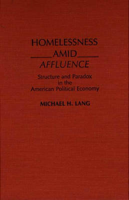 Book cover for Homelessness Amid Affluence