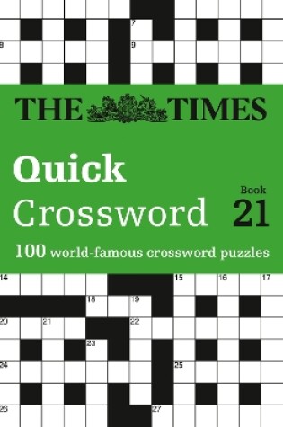 Cover of The Times Quick Crossword Book 21