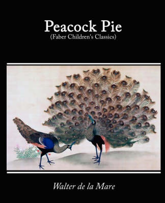 Book cover for Peacock Pie, a Book of Rhymes