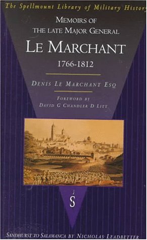 Book cover for Memoirs of General Le Marchant