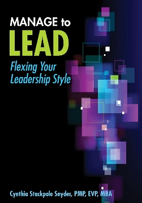 Book cover for Manage to lead