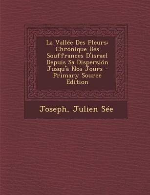 Book cover for La Vallee Des Pleurs