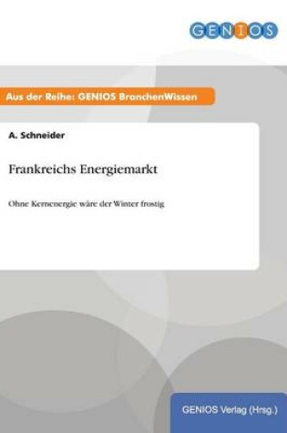 Cover of Frankreichs Energiemarkt