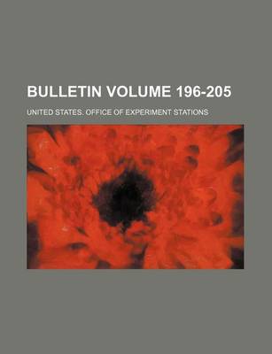 Book cover for Bulletin Volume 196-205