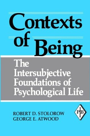 Cover of Contexts of Being