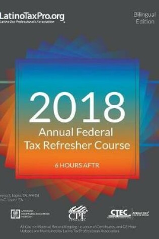 Cover of 2018 Annual Federal Tax Refresher Course