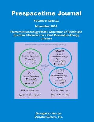 Cover of Prespacetime Journal Volume 5 Issue 11