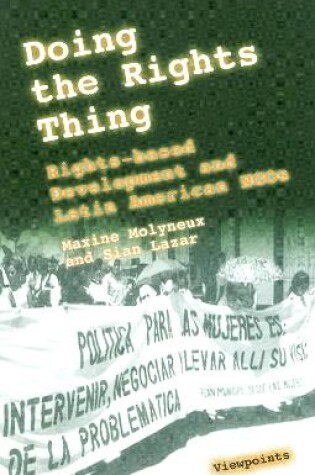 Cover of Doing the Rights Thing