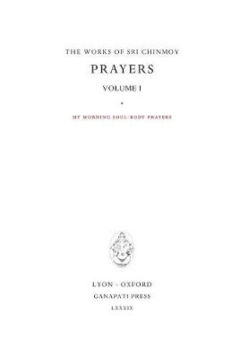 Cover of Prayers I