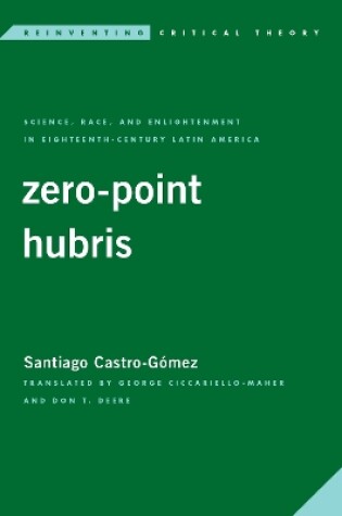 Cover of Zero-Point Hubris