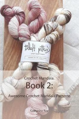 Book cover for Crochet Mandala. Book 2