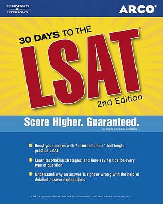 Cover of 30 Days to the Lsat