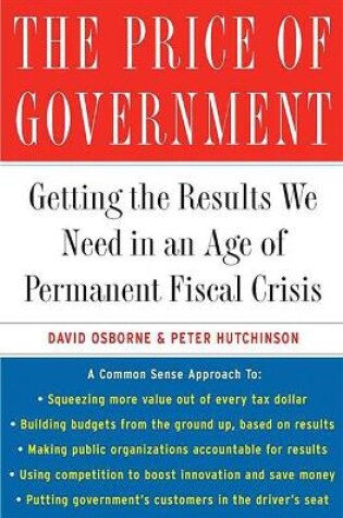 Cover of The Price of Government