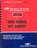 Book cover for ADULT PERFORMANCE LEVEL PROGRAM (APL)