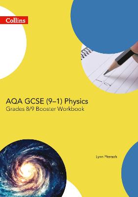 Book cover for AQA GCSE (9–1) Physics Achieve Grade 8–9 Workbook