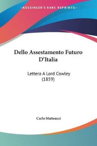 Cover of Dello Assestamento Futuro D'Italia