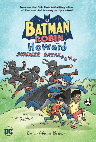 Book cover for Batman and Robin and Howard: Summer Breakdown